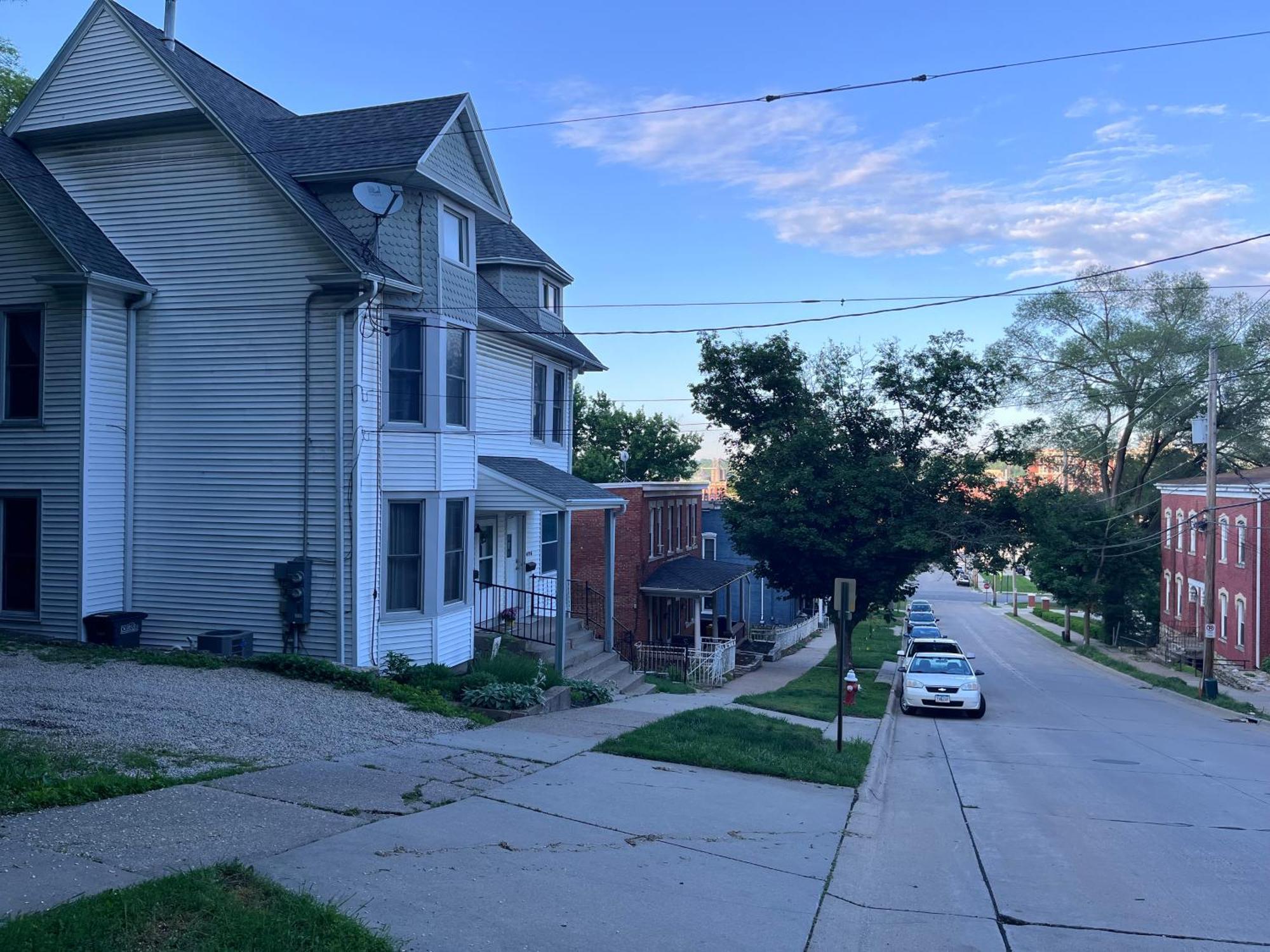 Villa Relaxing Townhouse Downtown Dubuque Exterior foto